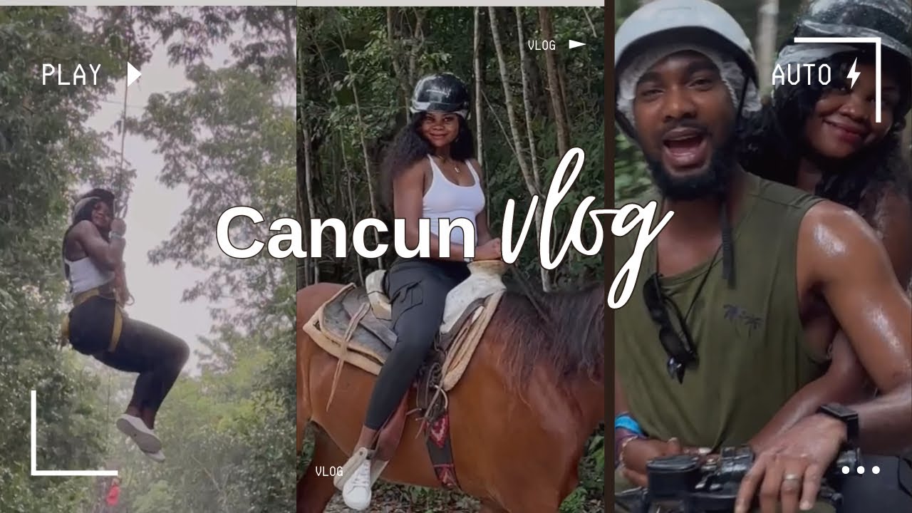 Best Things To Do in Cancun Mexico 2023 | ATV| Horse Riding| Zipline| Cenote #cancun #zipline
