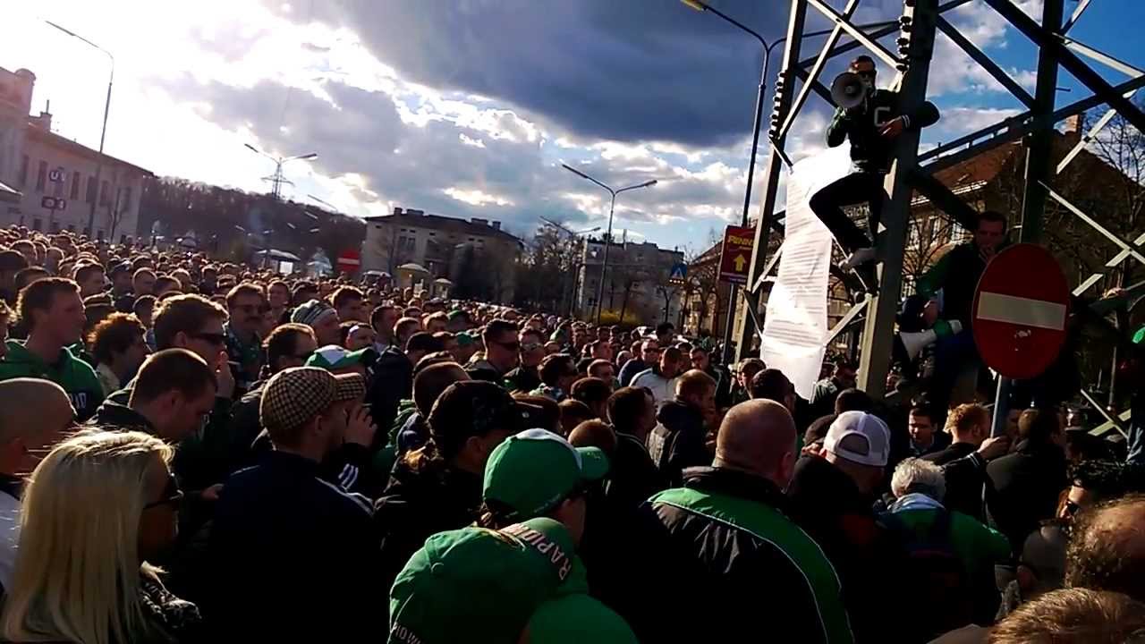 Protest der Fans des SK Rapid Wien vom 13.04.2013 - HD