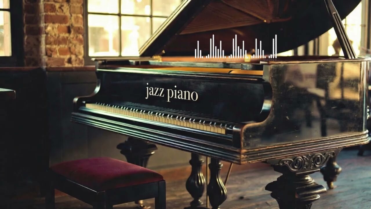 Jazz Cafe | Jazz Piano🎹 | Cozy Coffee Shop Vibe | Cozy Cafe Jazz | Study Work