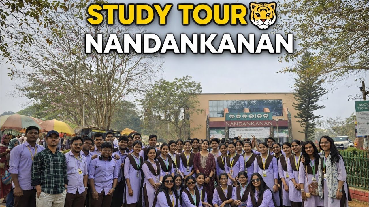 Our Study Tour to Nandankanan🐅| Zoo Vlog 🦚