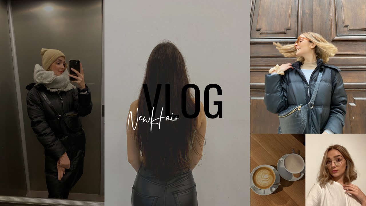 VLOG // New Hair, Short Hair/Long Bob, Hair Transformation, Prüfungszeit