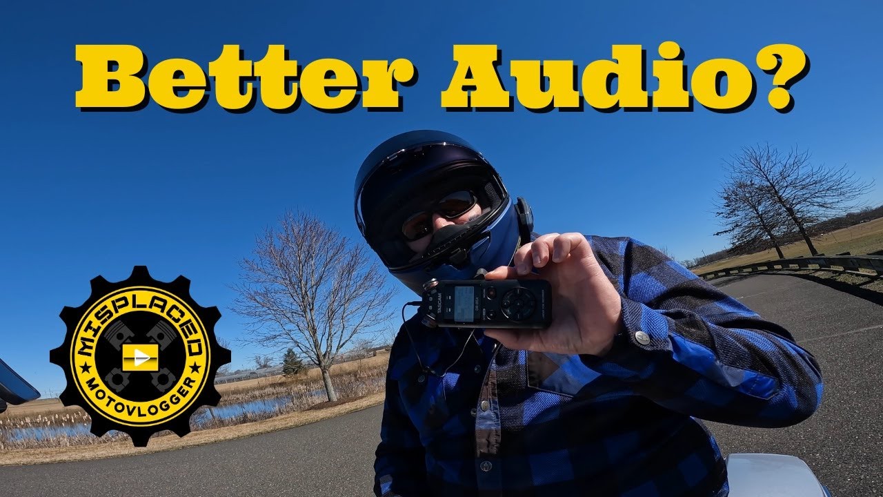 Motovlogging with Tascam DR-05x