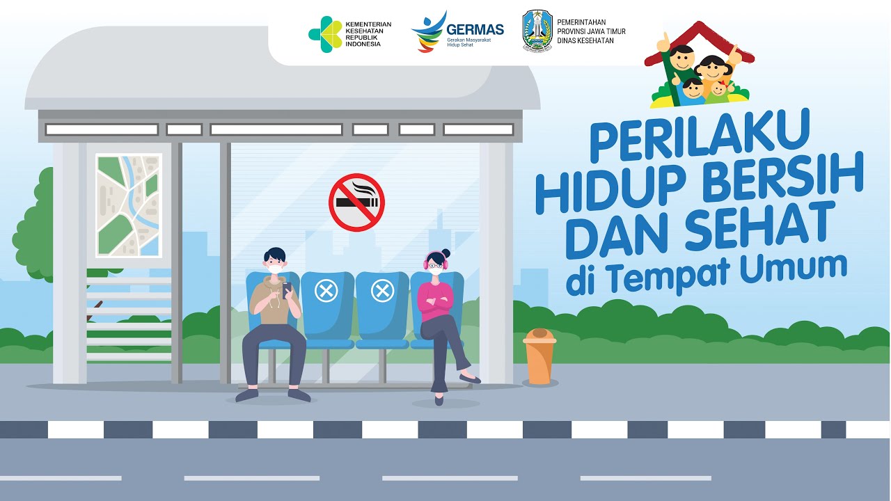 Ayo, Terapkan Perilaku Hidup Bersih dan Sehat di Tempat Umum!