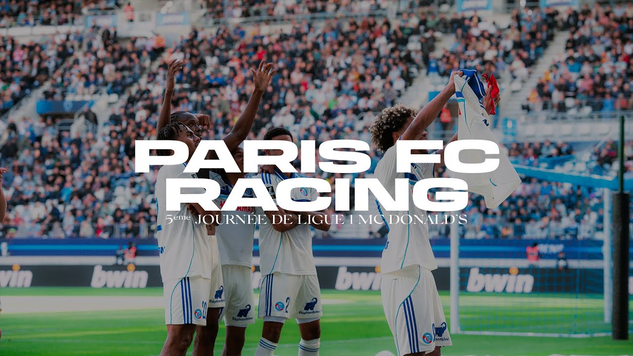Paris FC-Racing (2-3) : les buts vus du bord terrain ⚽️