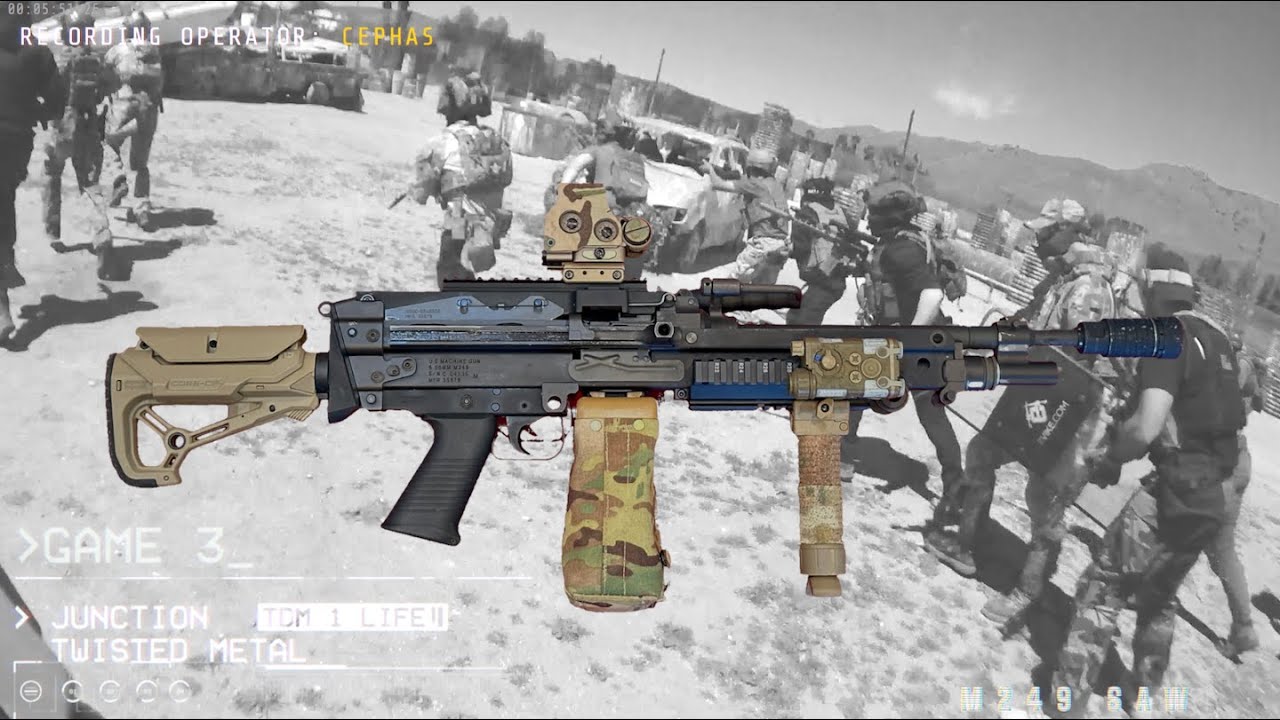 VFC M249 GBB AIRSOFT @ WILDLANDS AIRSOFT