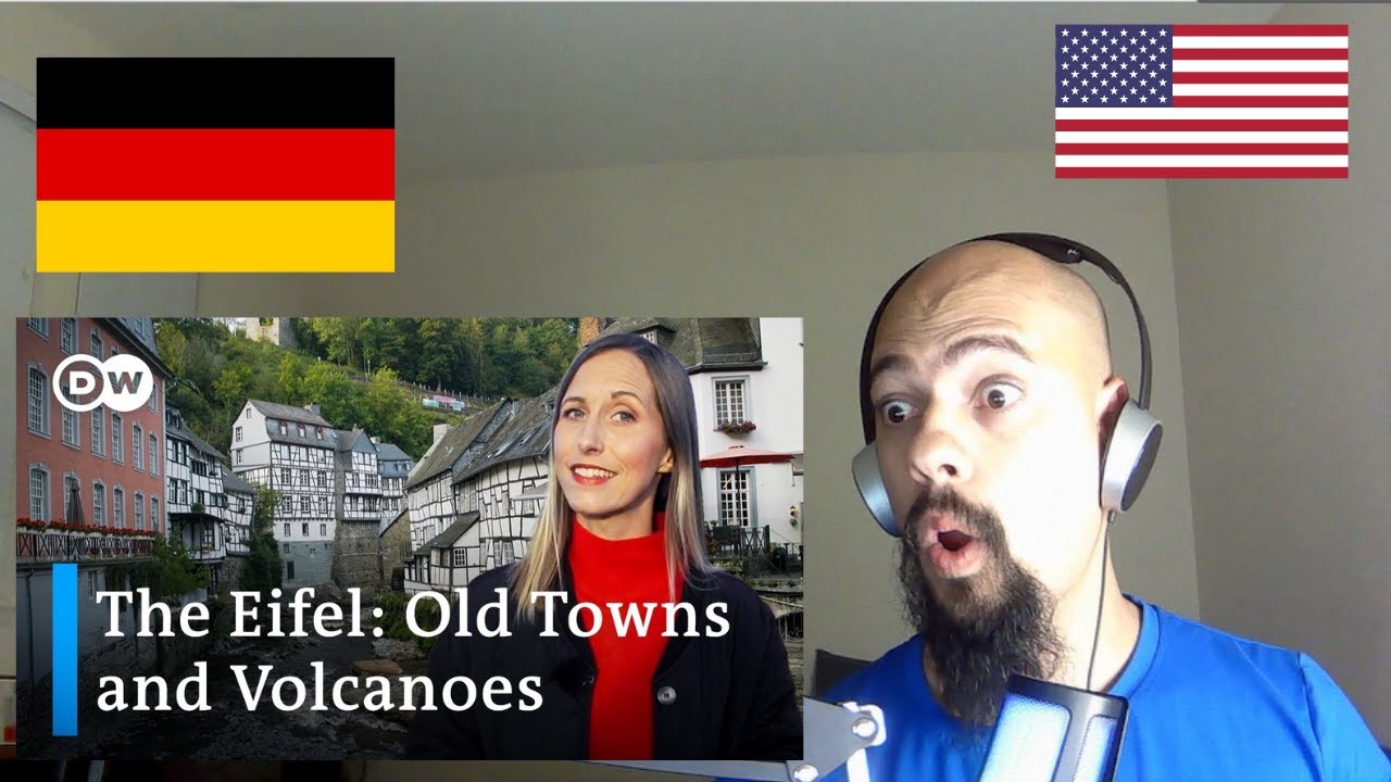 American Reacts To Volcanoes in Germany | German Video