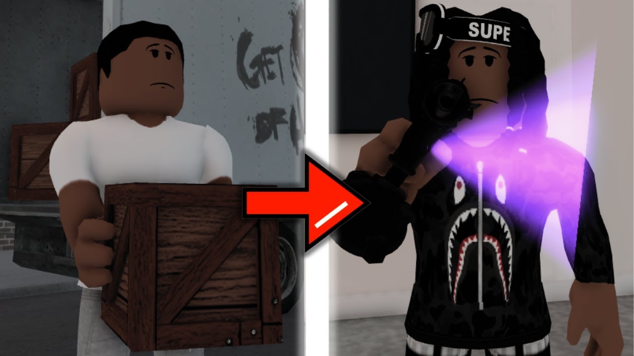 I spent 100 DAYS in THIS HOOD NEW YORK RP GAME ROBLOX