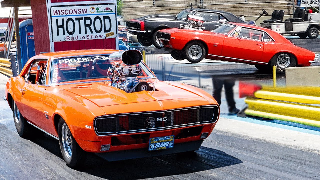 Long Burnouts, High Wheelies and Fast Cars