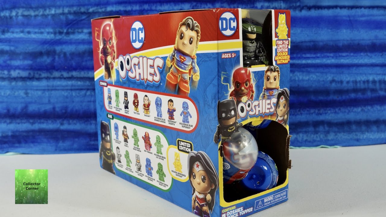 Обзор распаковки мягкой фигурки DC Comics Ooshies Blind Bag | CollectorCorner