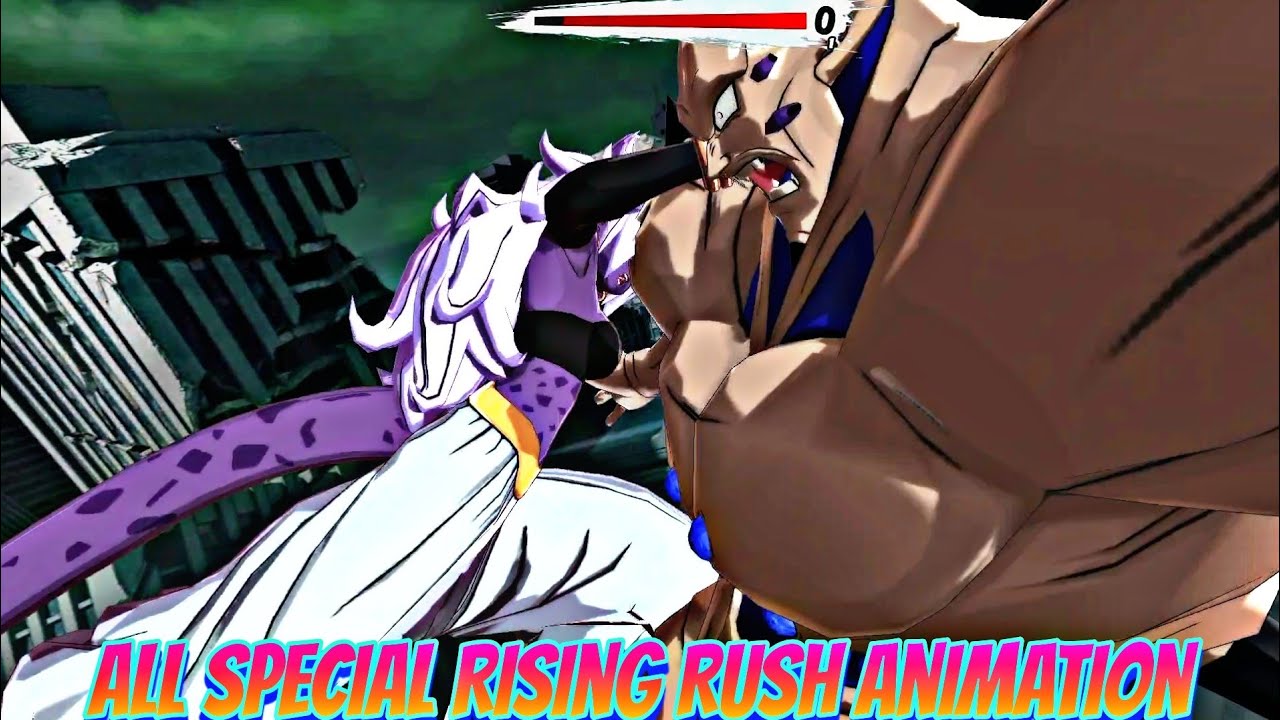 All Special Rising Rush Animation!!! 🔥 IN DRAGON BALL LEGENDS