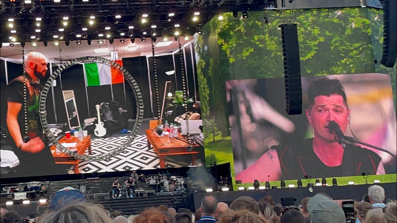 The Script dedicates song to Mark Sheehan ‘If you could see me now’ 💙 Hyde Park Sat 1st July 2023