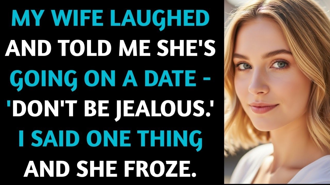 She Laughed and Said It Was Just a Date — I Answered Once, and the Marriage Died