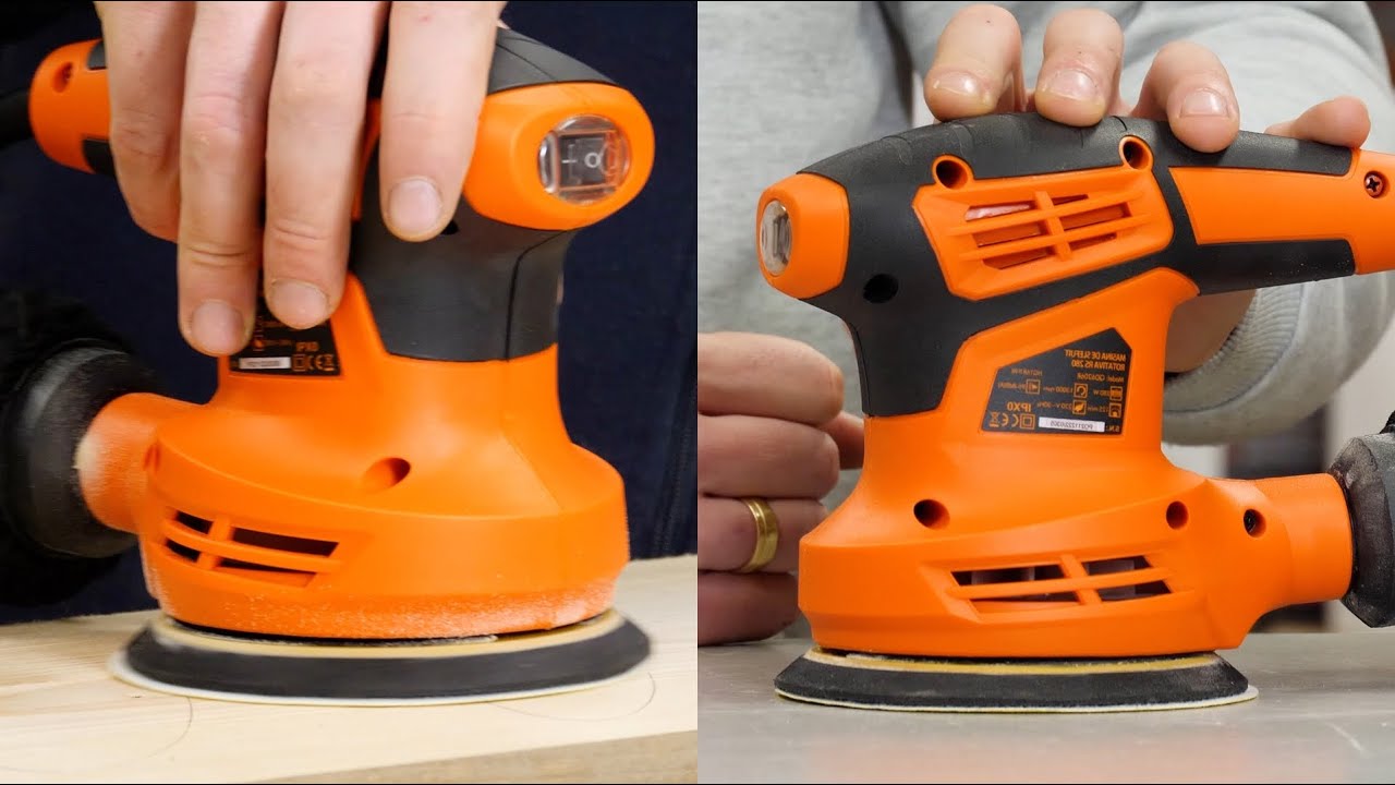 Masina de slefuit rotativa Evotools RS-280, motor de 280 W si 6 trepte de viteza