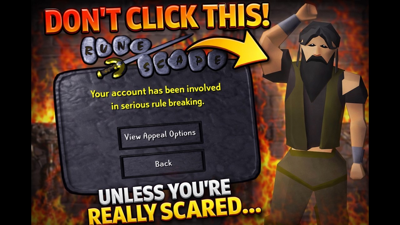 5 ошибок, которые ПРИВЕДУТ К БАНУ В OSRS (Не делайте этого!)