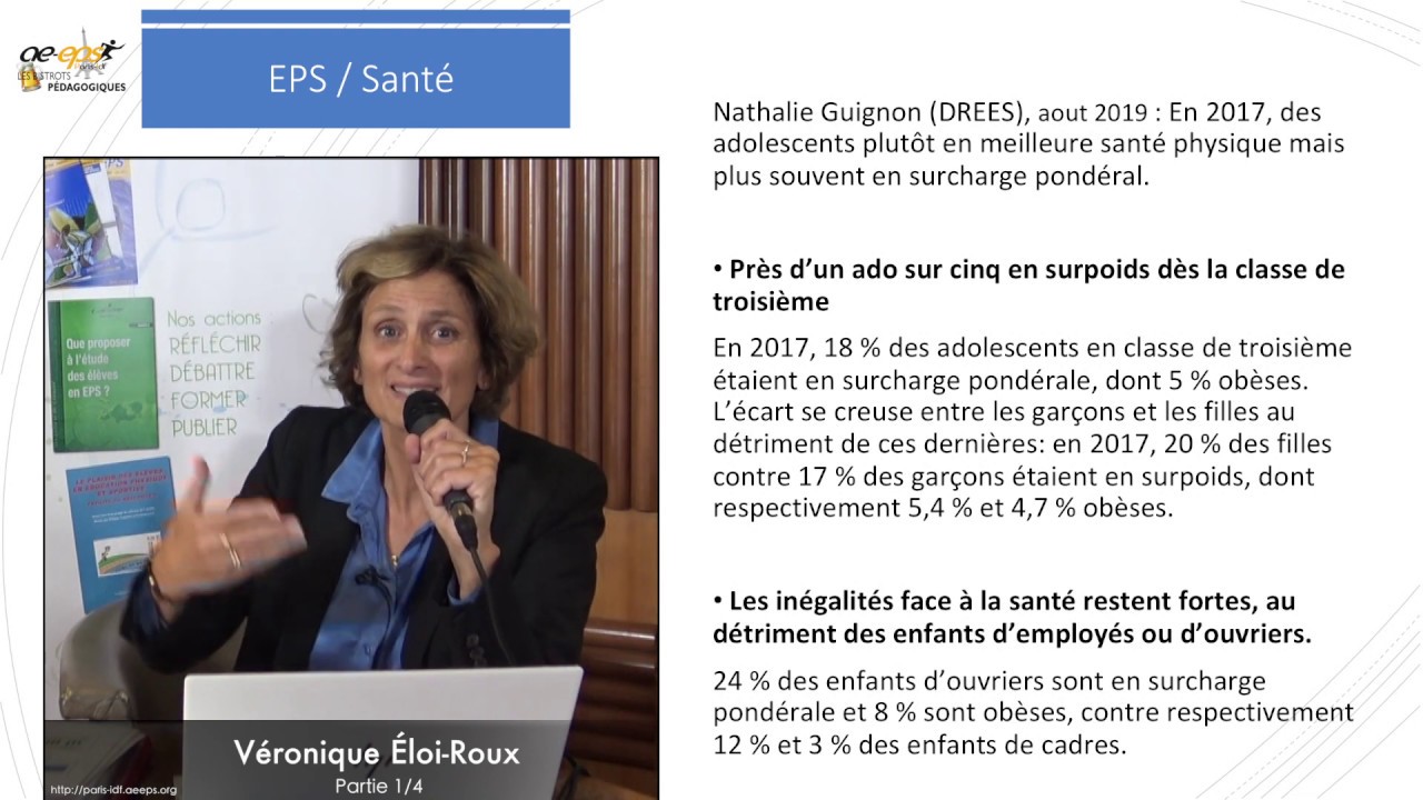 Véronique Éloi-Roux : Bistrot pédagogique sur les nouveaux programmes d'EPS – Partie 1/4