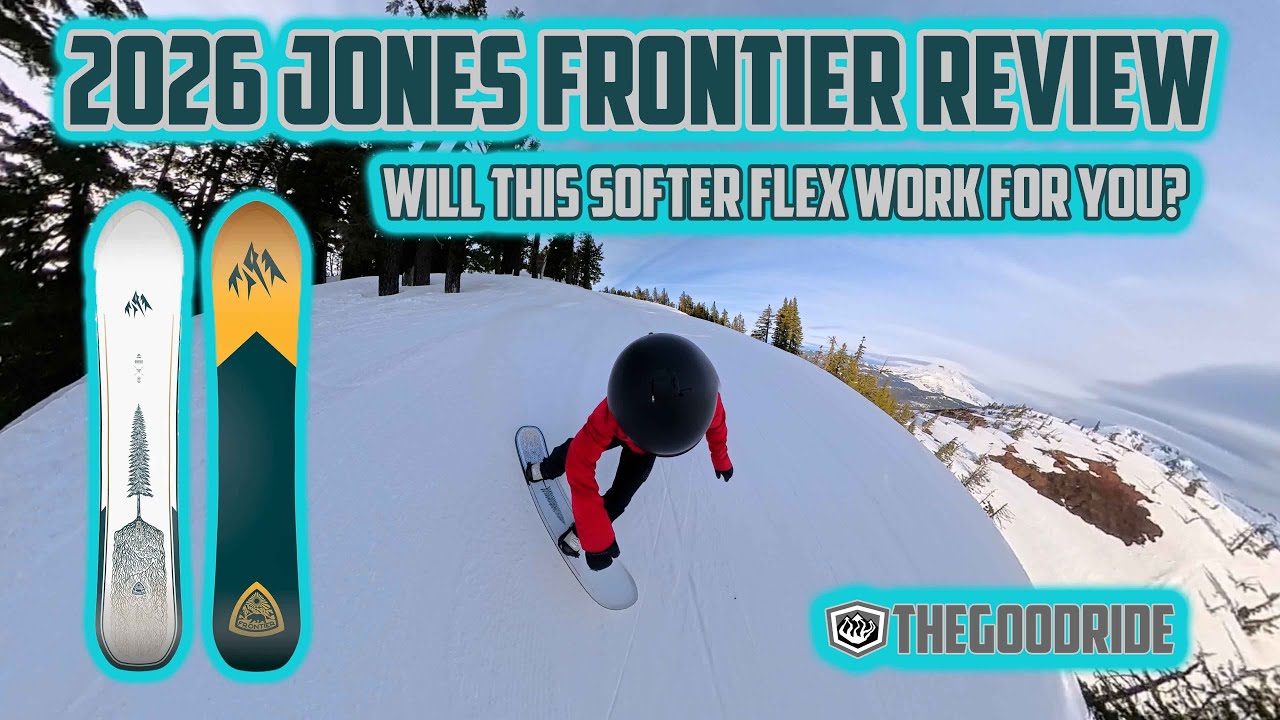 Обзор сноуборда Jones Frontier 2.0 2026 года