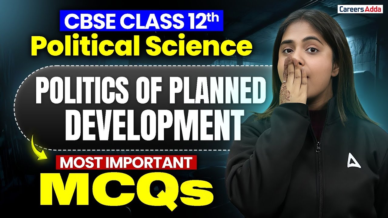 Politics of Planned Development Class 12 | Class 12 Political Science Revision | Most Important MCQs