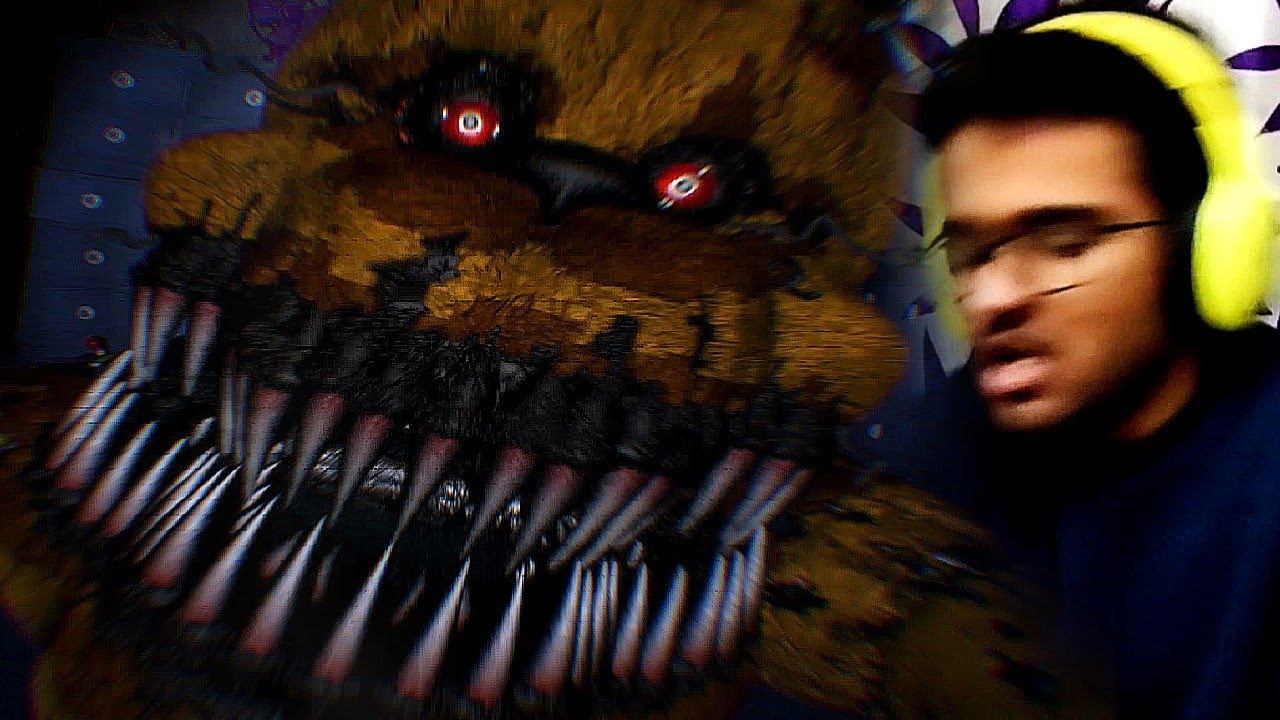 FREDBEAR DESTROYED ME. | Five Nights at Freddy's 4 