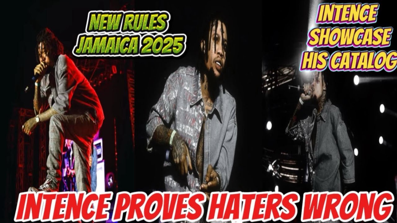Intence Alkaline New Rules Jamaica 2025 Full Performance | Live Band