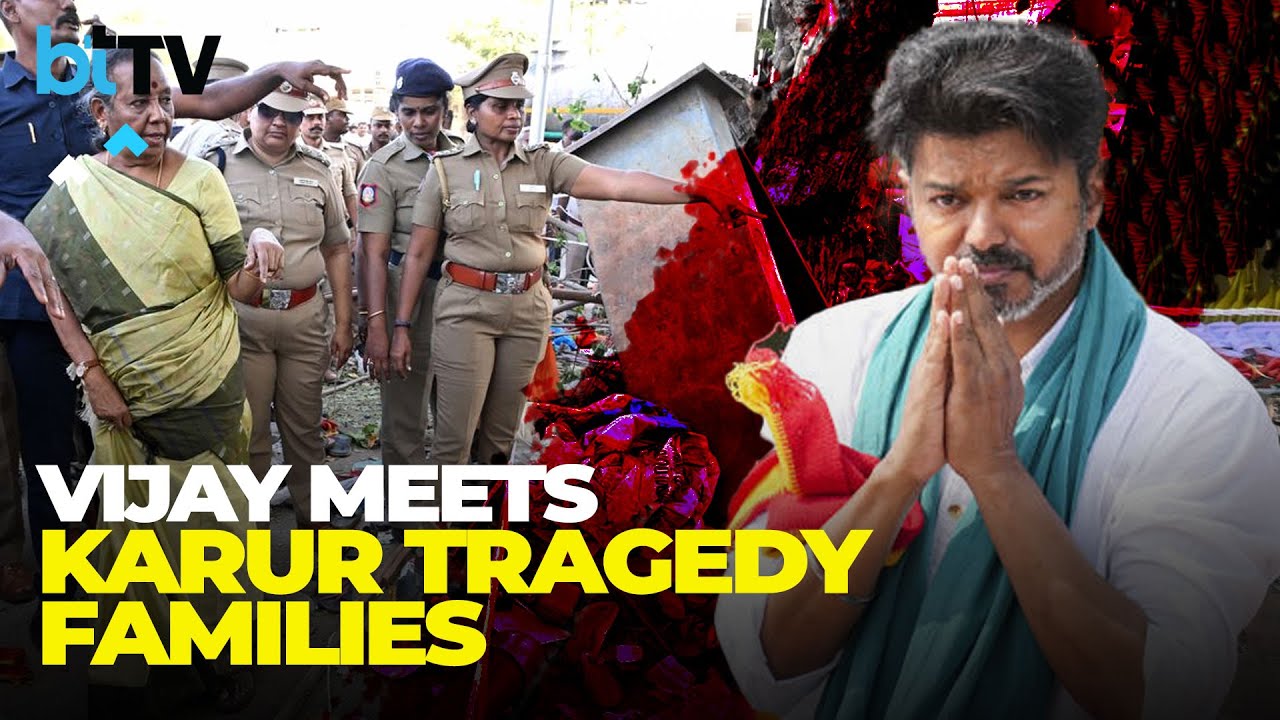 Vijay Meets Karur Stampede Victims’ Families After 30 Days | Emotional Encounter In Chennai