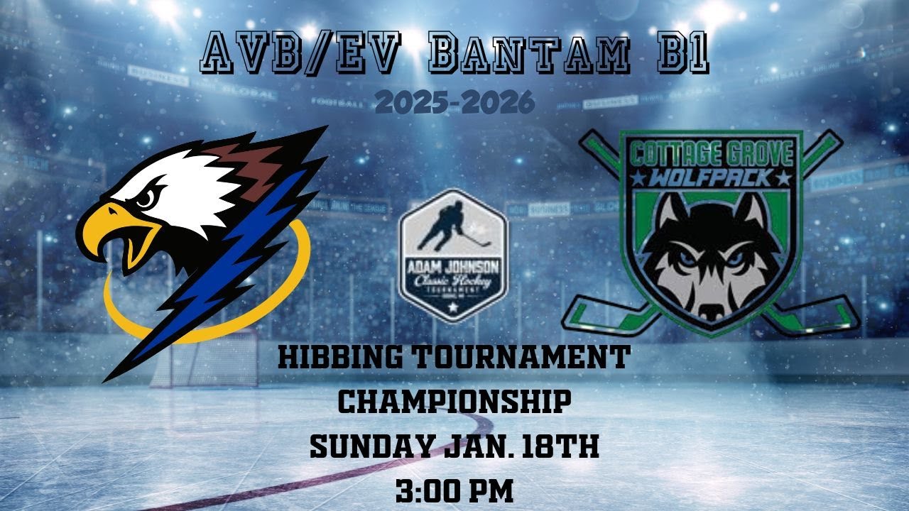 Hibbing Tournament Champtionship vs. Cottage Grove Jan. 18th