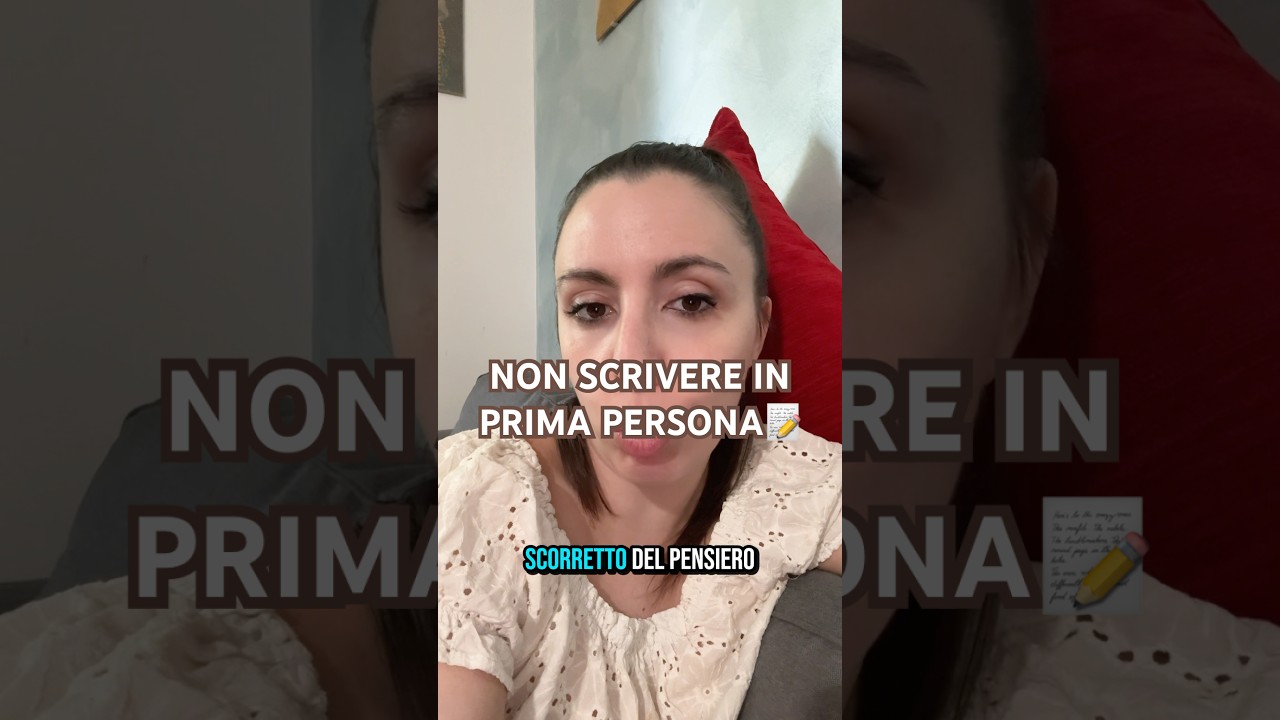 Non scrivere in prima persona📝 #editoria #bookeditor #bookediting
