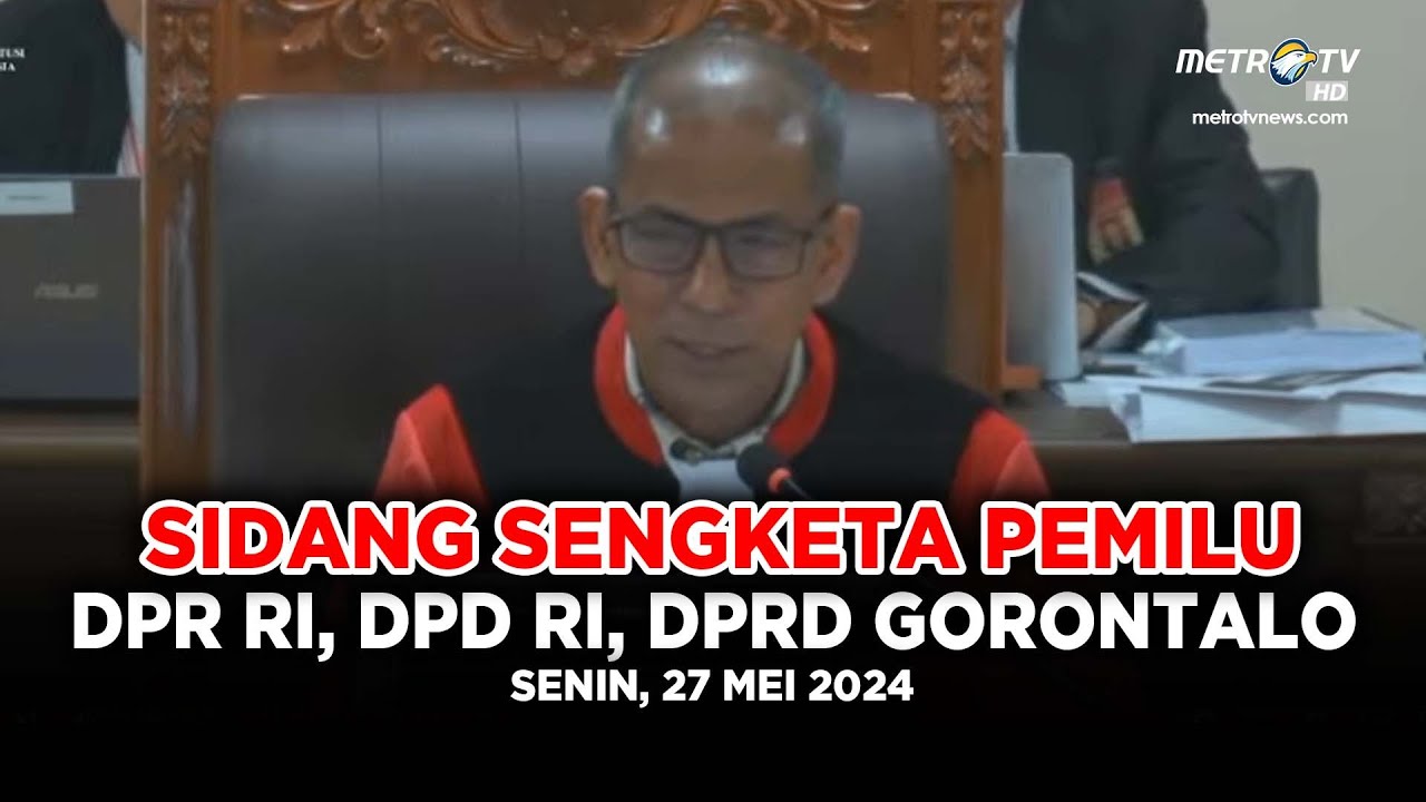 [LIVE] SIDANG MK PANEL 2 - PHPU DPR RI, DPD RI, & DPRD GORONTALO