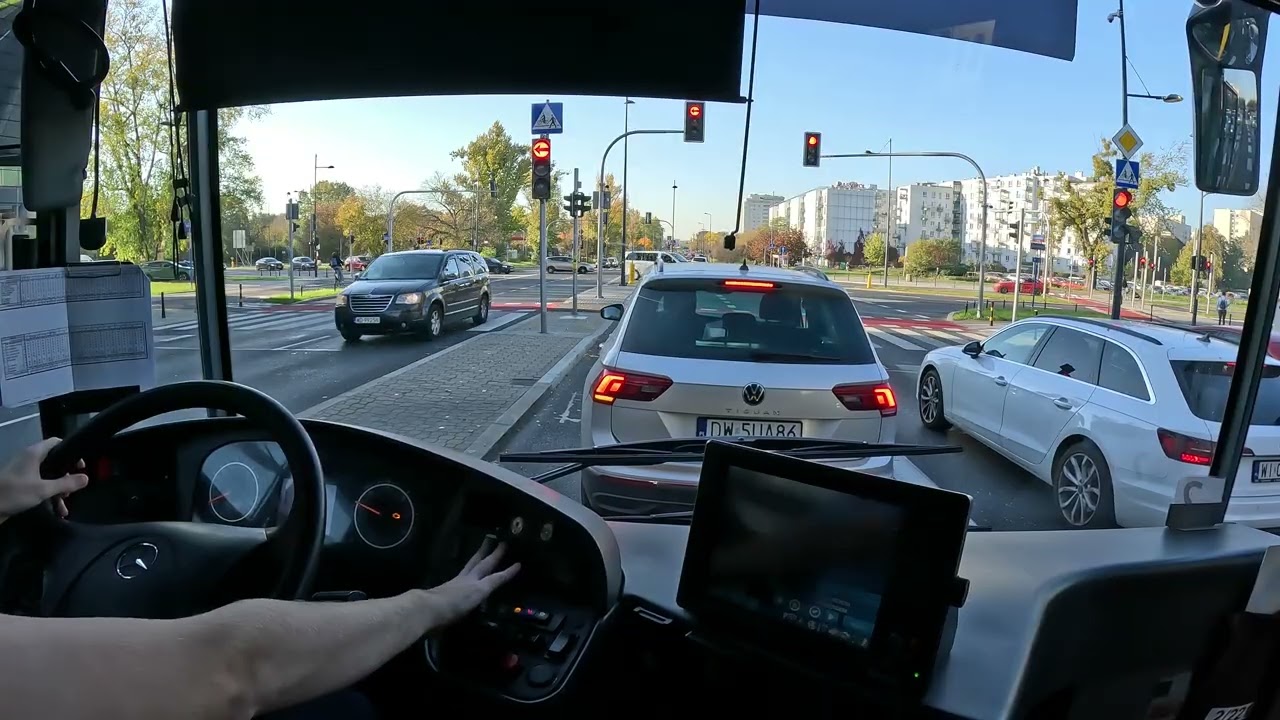 Autobusem po Warszawie 8 - Linia 221 - Mercedes Conecto LF #4419 MZA Warszawa