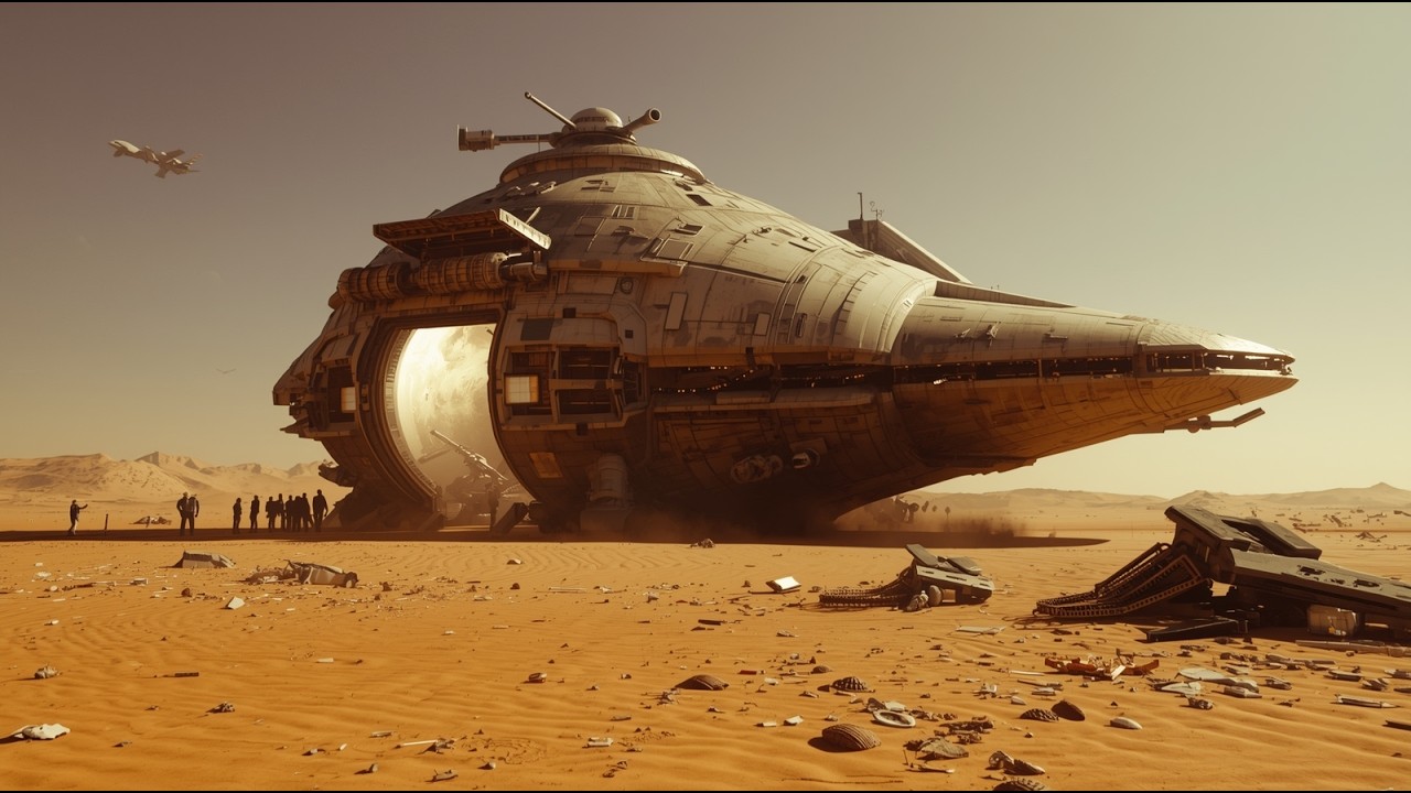 At Auction, I Purchased a Forgotten Starship — They Claimed It Couldn’t Be Repaired!