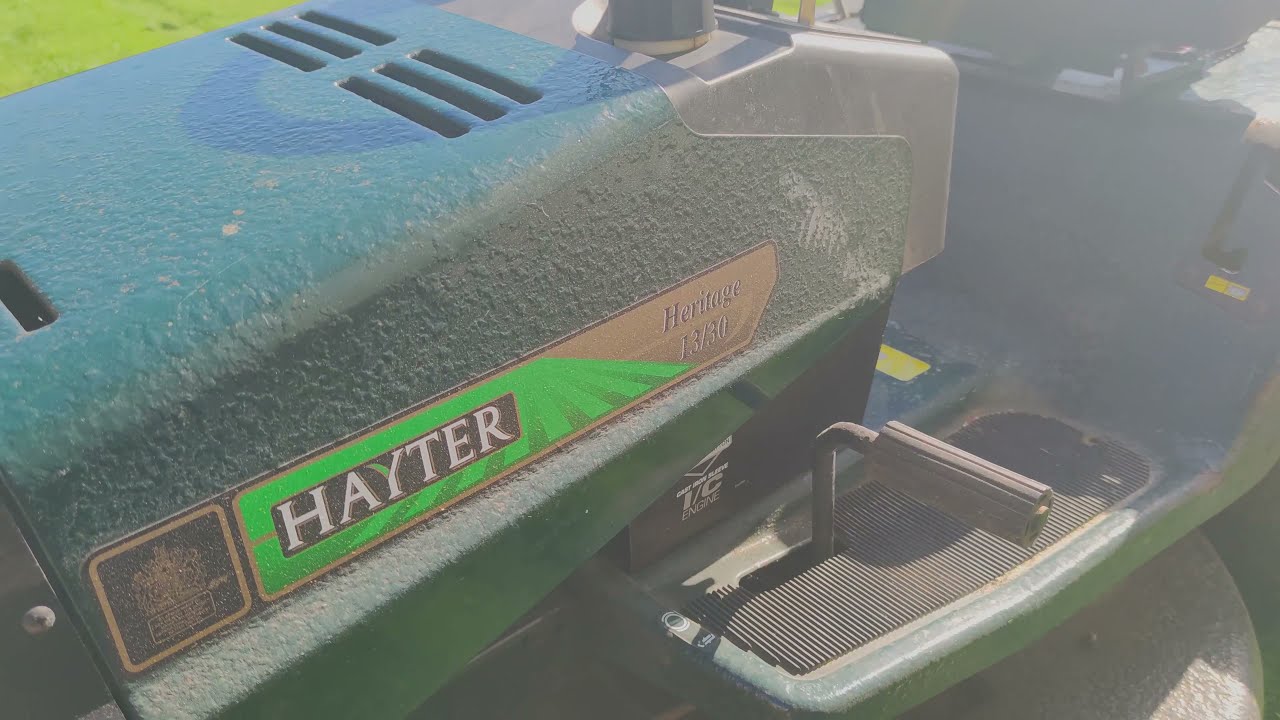 Hayter Mower (Heritage) - On Board With The Hayter - Ride On Mower