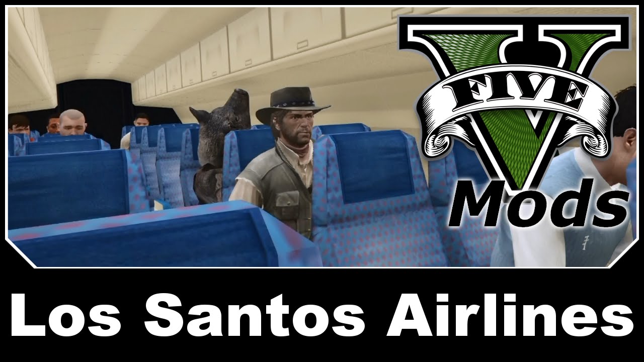 GTAV Mod Spotlight - Los Santos Airlines