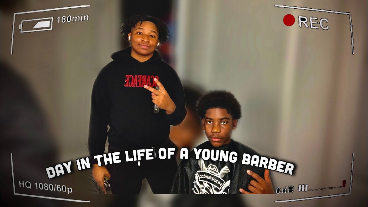 Day in the Life of a Young Barber!!!