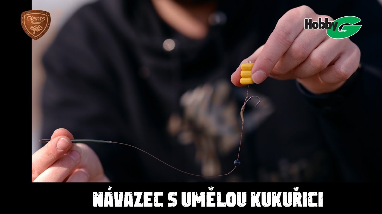 Návazec s umělou kukuřicí by David Růžička - Rybářské Návazce #30 - Hobby-G TV