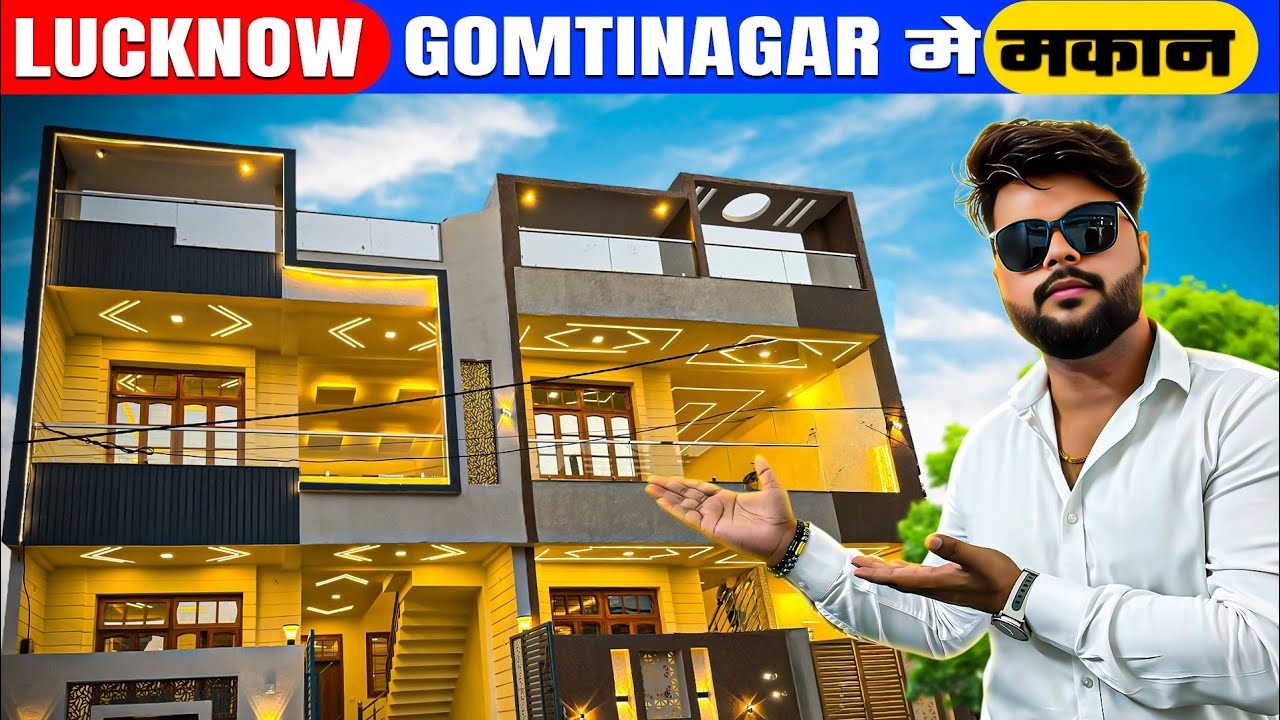 Luxury 3 BHK Duplex House for Sale in Lucknow | Near Shaheed Path & Amity University