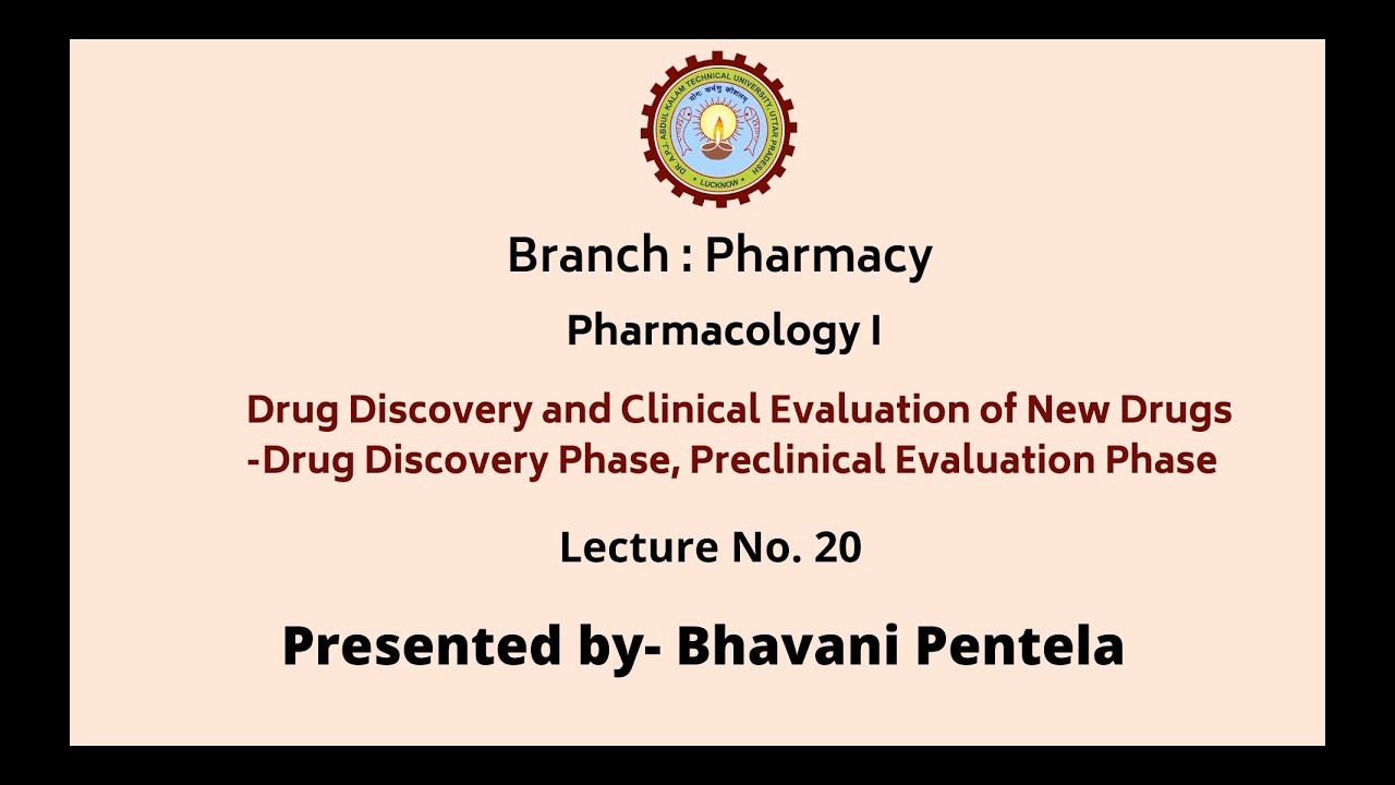 Pharmacology-I | AKTU Digital Education