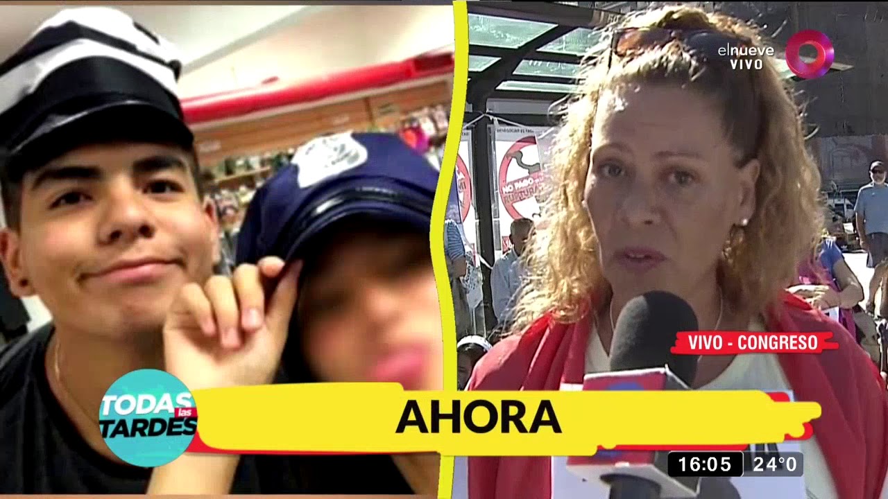 Justicia por Fernando: La marcha frente al Congreso - Parte 1