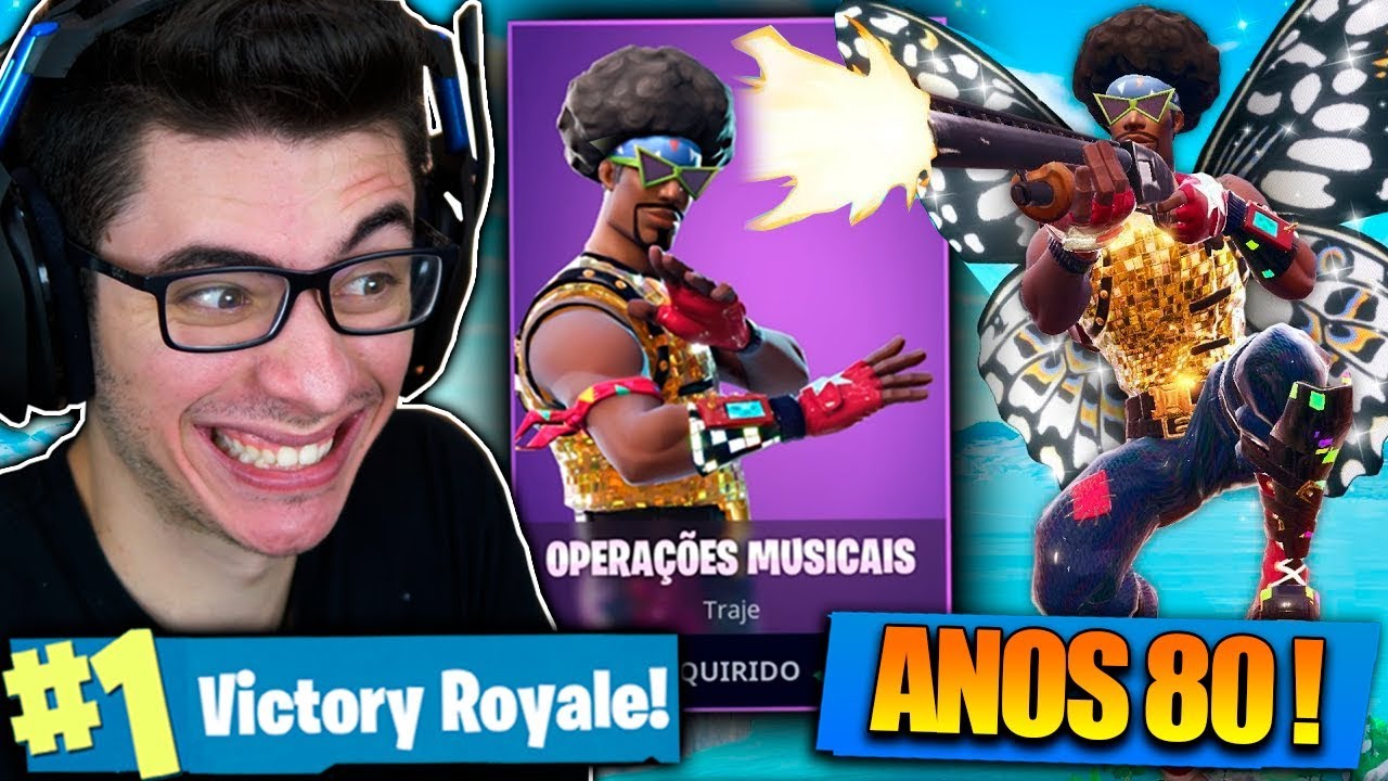 COMPREI A SKIN MAIS ANTIGA DO FORTNITE E MATEI GERAL! Fortnite: Battle Royale