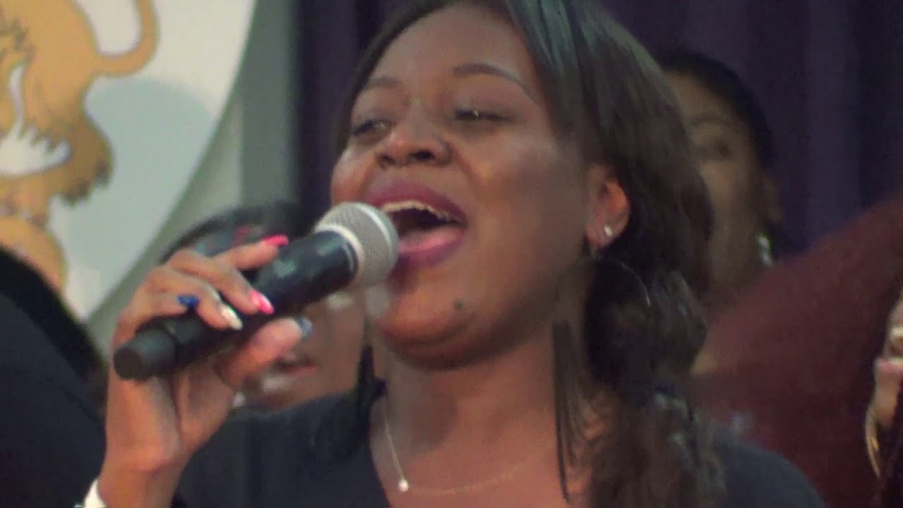 New Direction Reunion Choir singing-'Fire/Rain Down/Wave My Hands