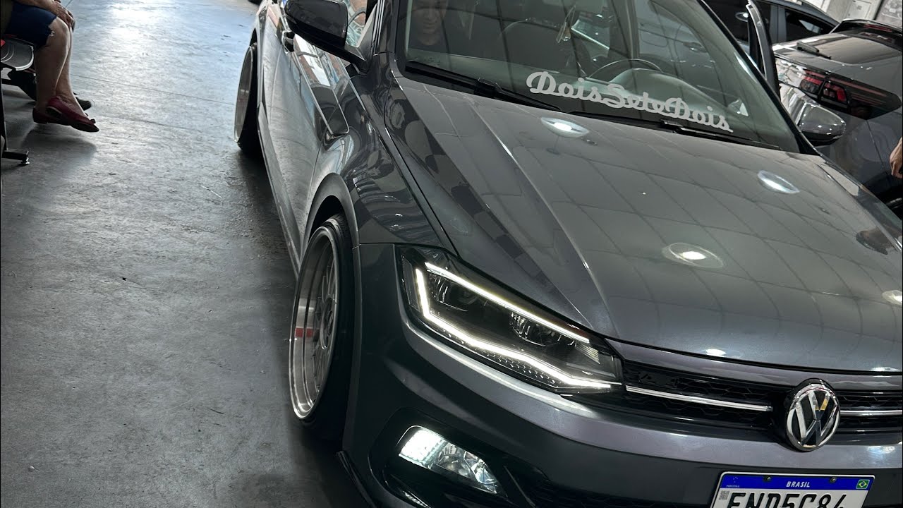 Farol importado com regulagem de altura e novo Polo 2023