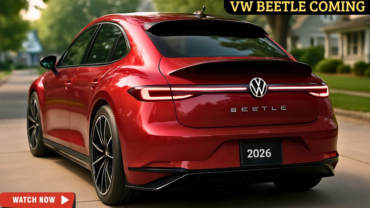 2026 Volkswagen Beetle New Model Official Reveal : FIRST LOOK!