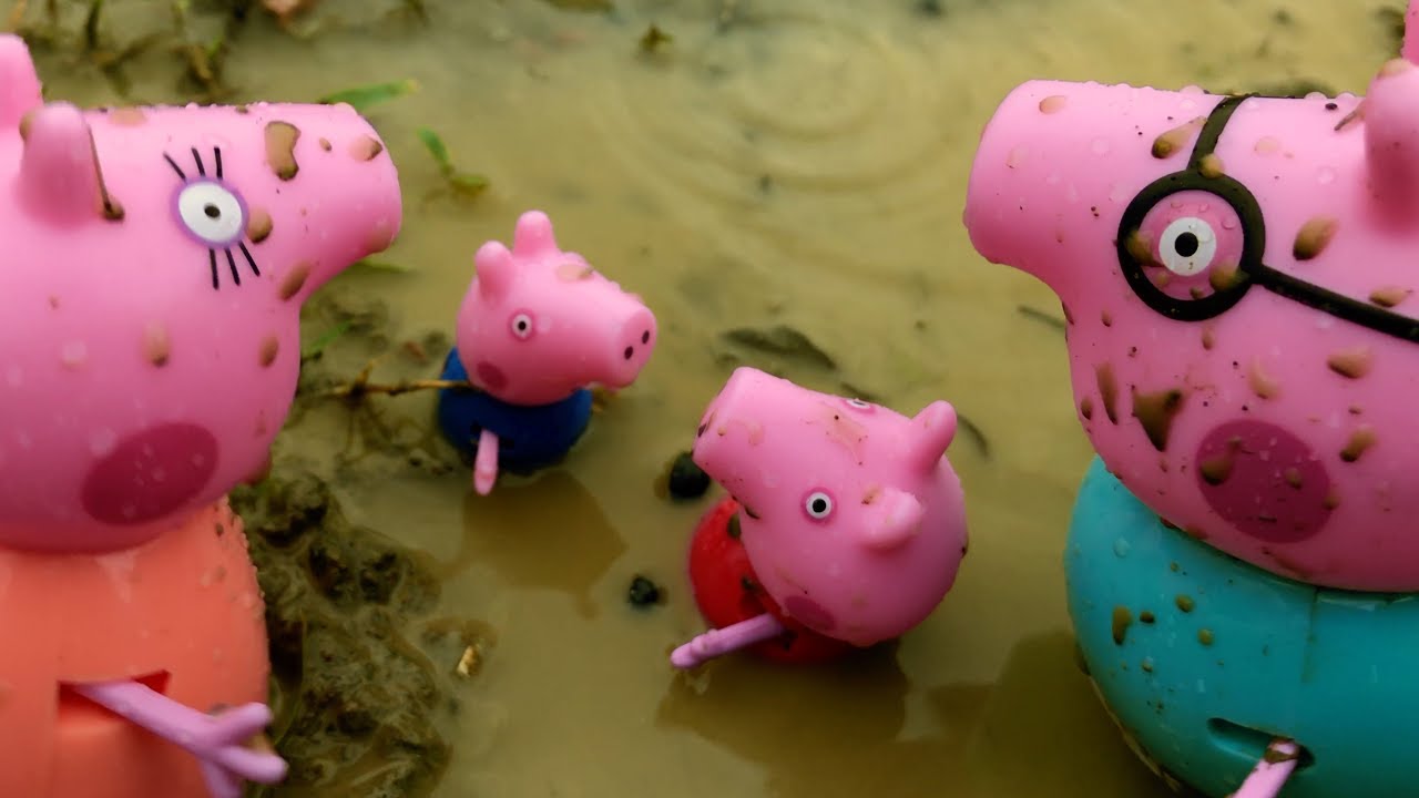 🐽佩佩豬玩具故事【烤肉奇遇記】^ↀᴥↀ^龍貓公車是真的！