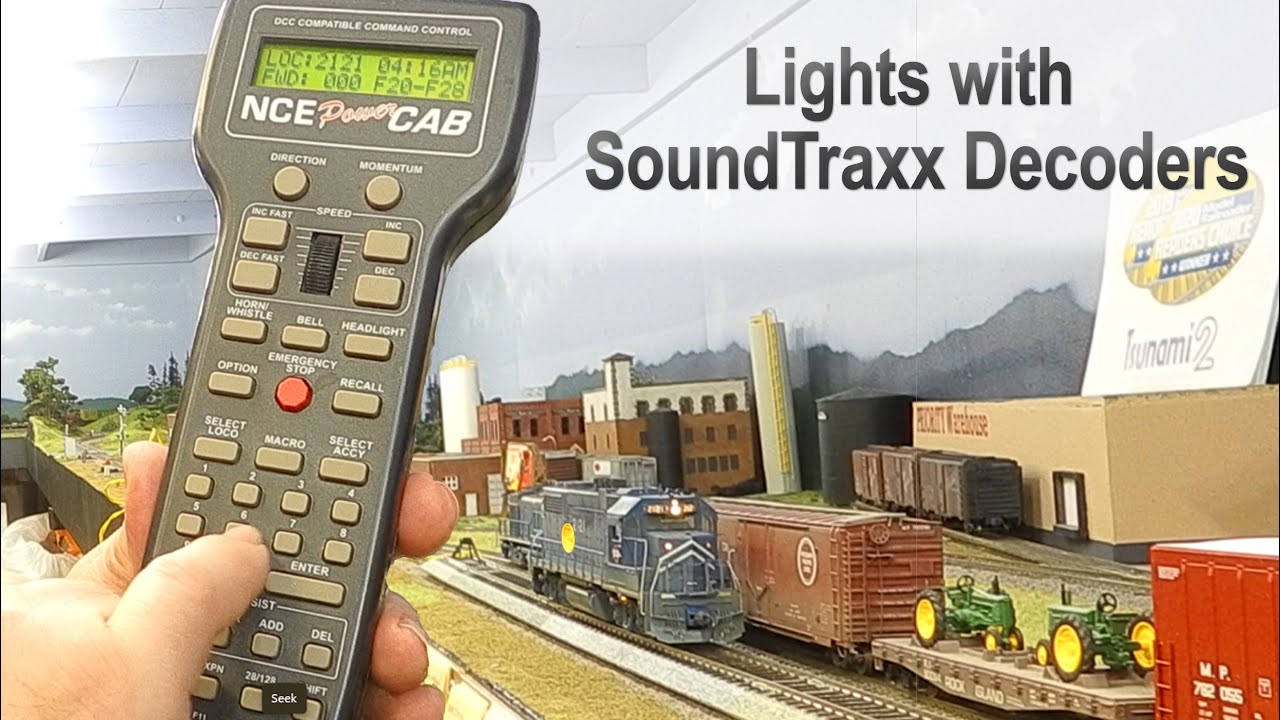 Lighting Functions and Blunami Using an NCE Power Cab