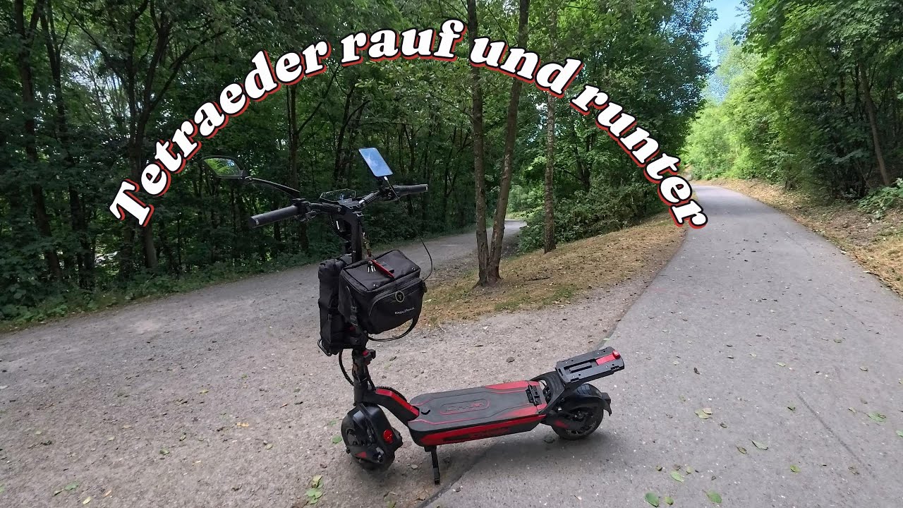 Mit dem Elite X 2.0 den Tetraeder rauf und runter