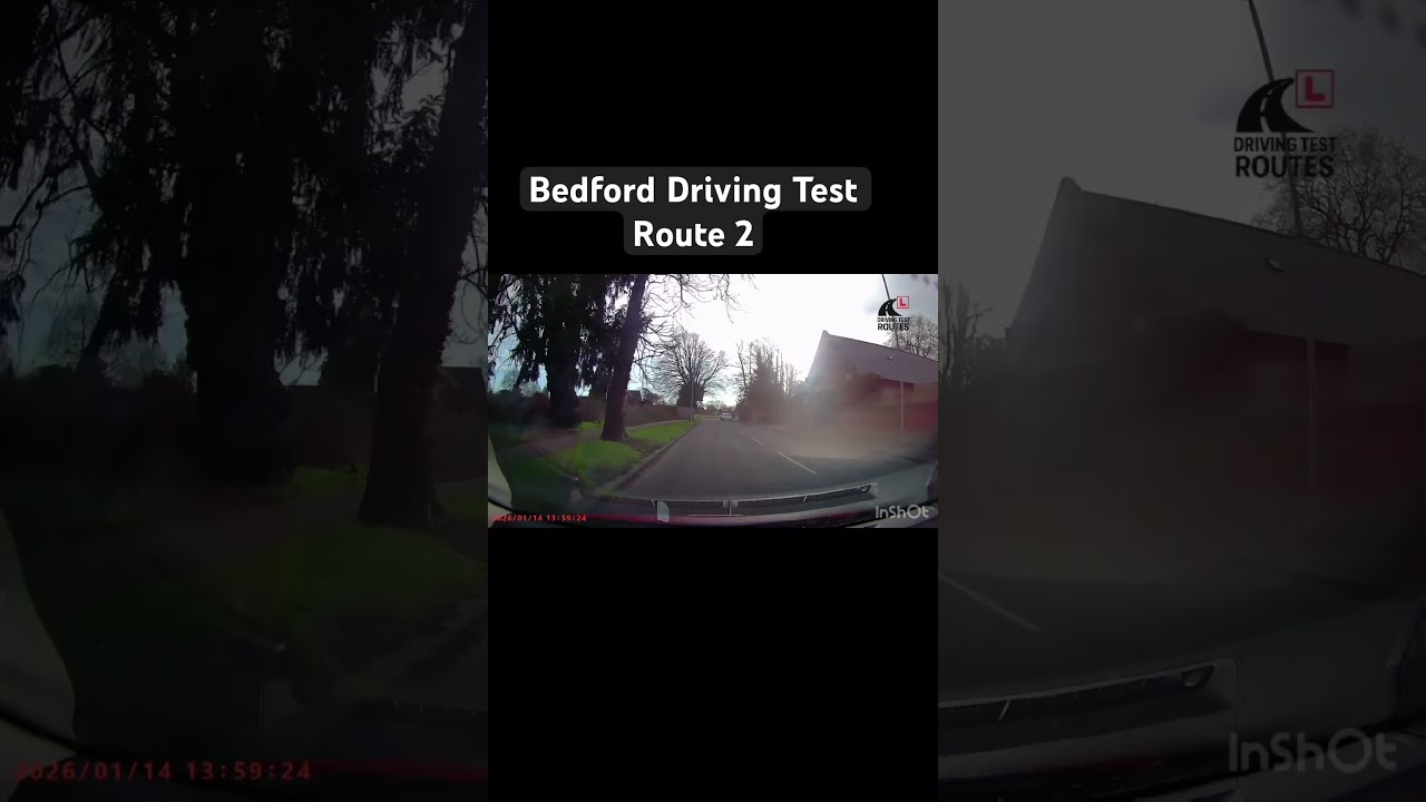 Bedford Driving Test Route 2. Actual Driving Test. 