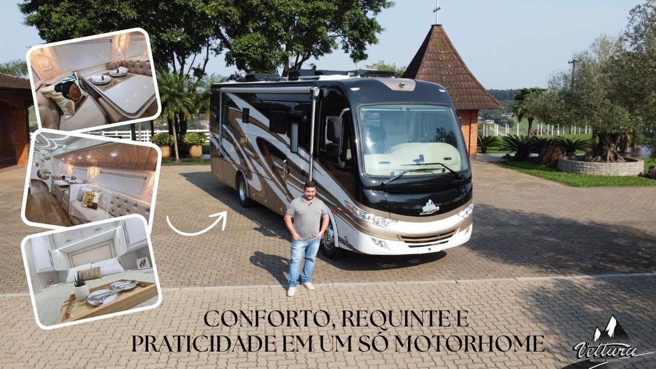 CONFORTO, PRATICIDADE E REQUINTE EM UM MOTOR HOME SÓ! - TOUR COMPLETO DREAM HOUSE