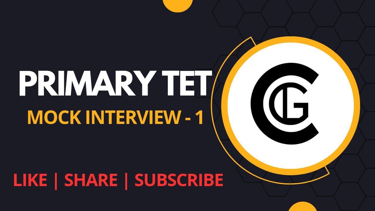Primary TET Mock Interview || Must Watch || Full Video with Demo Class 