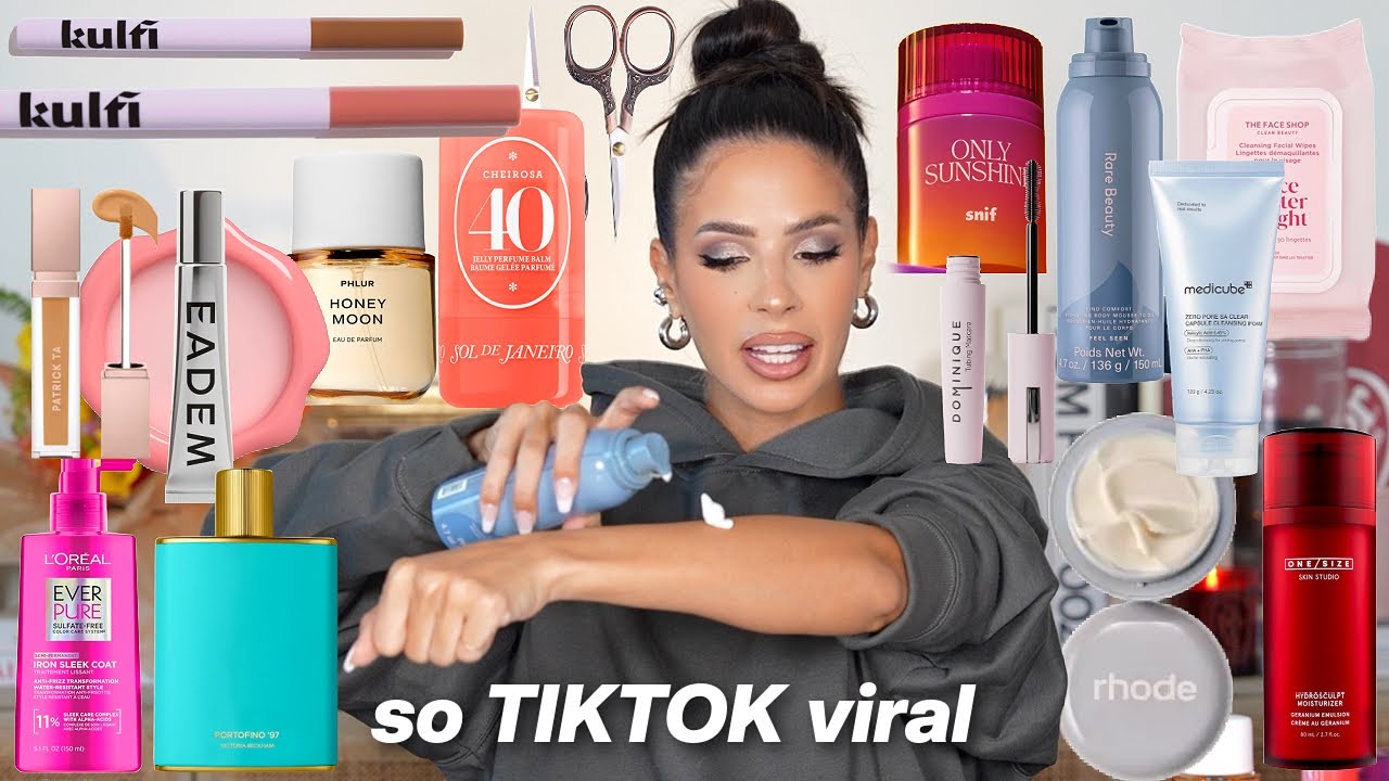 tiktok viral makeup & fragrance haul FAVORITES