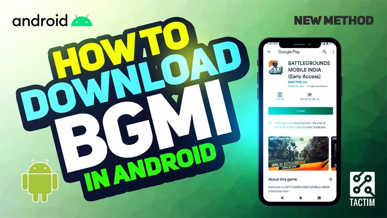 How to Download BGMI in Android | Step-by-Step Guide