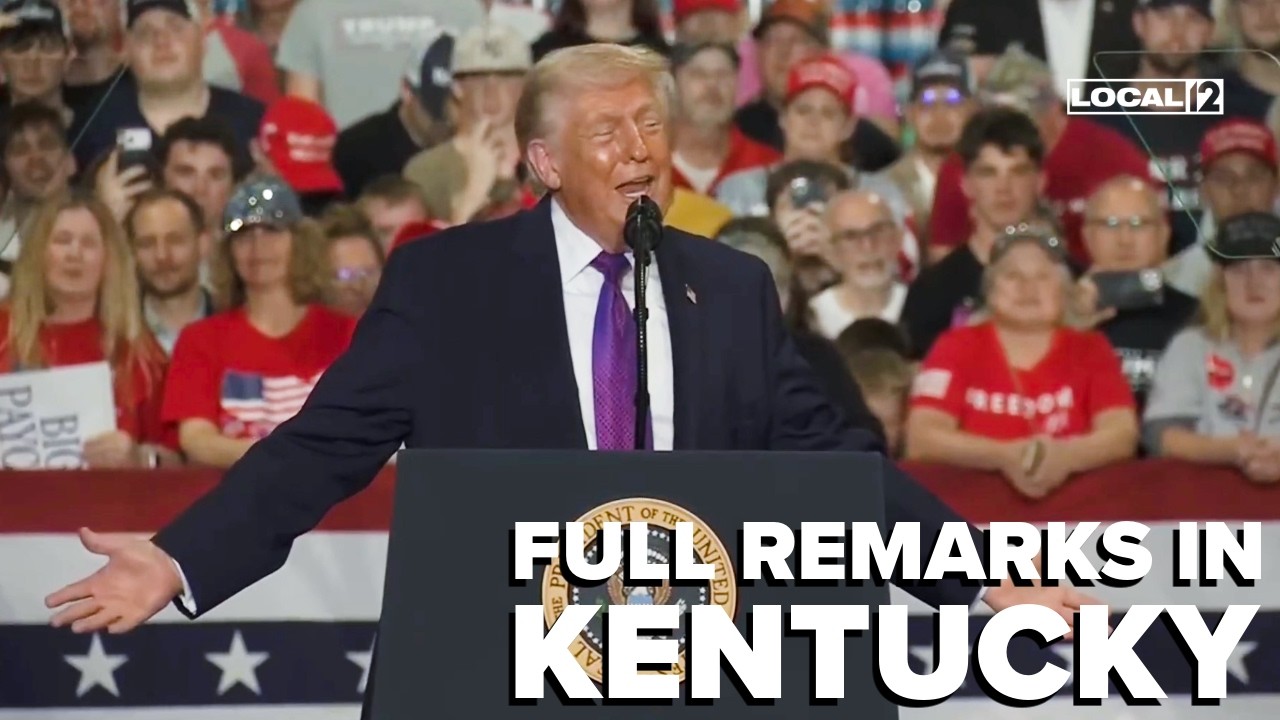 Full Trump speech at Verst Logistics in Kentucky