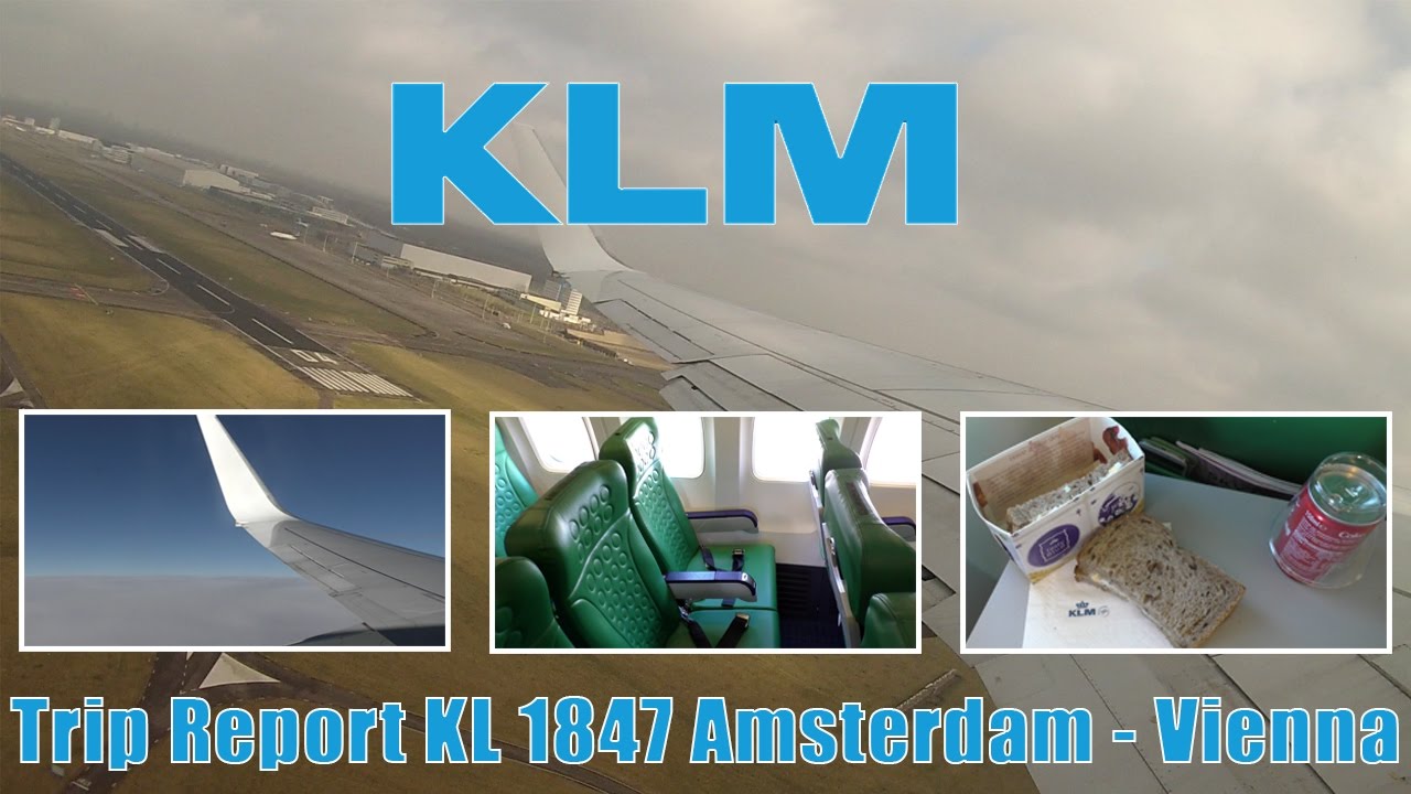 TRIP REPORT Transavia Boeing 737 from Amsterdam to Vienna | KL1847